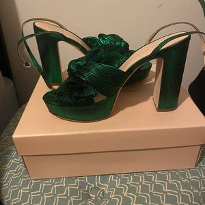 Loefller Randall Emerald Green Natalia Shoe